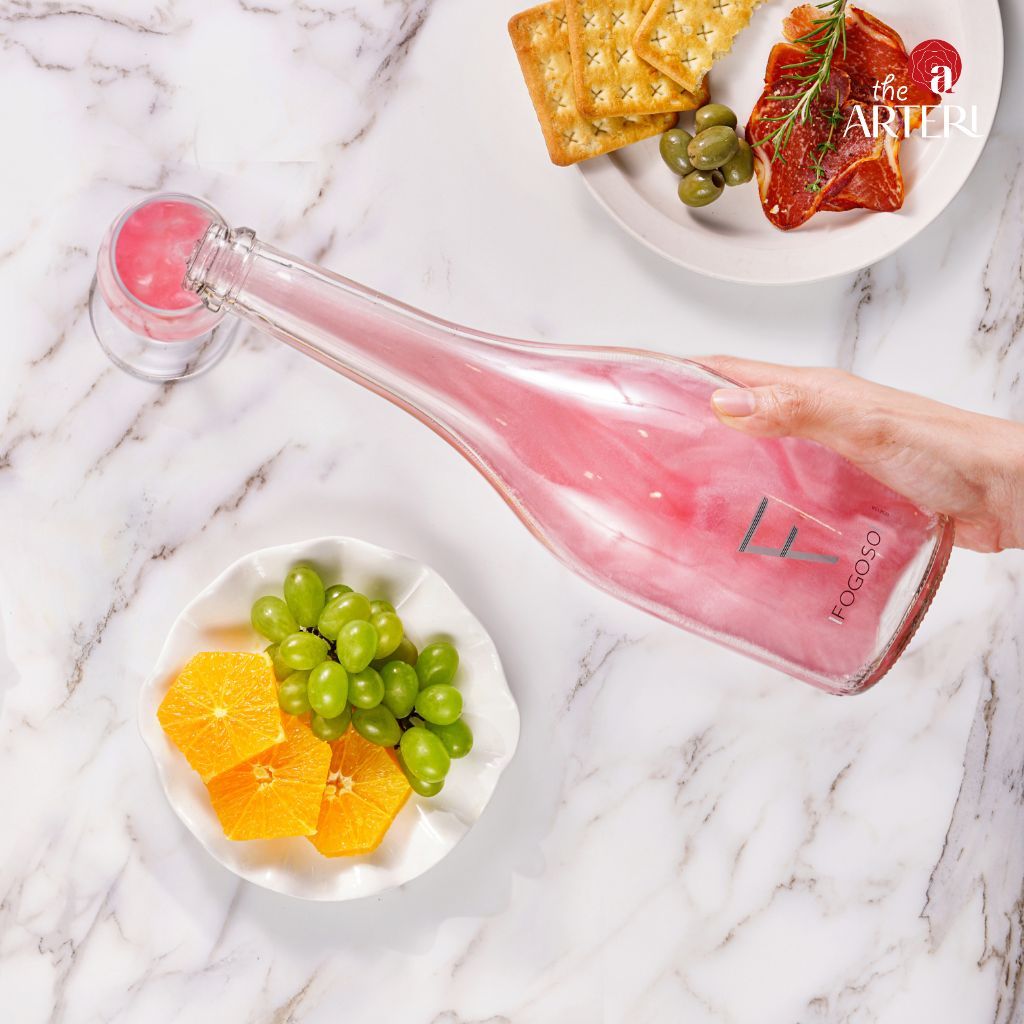 Rượu Vang Sủi Sparkling Fogoso Rosa 5.5% 750ml Vang Tây Ban Nha Bodegas Verdúguez
