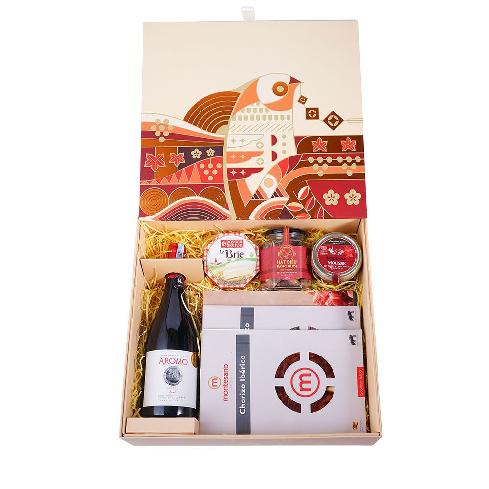 Hộp quà Hamper Aromo Reserva Privada Syrah 2025
