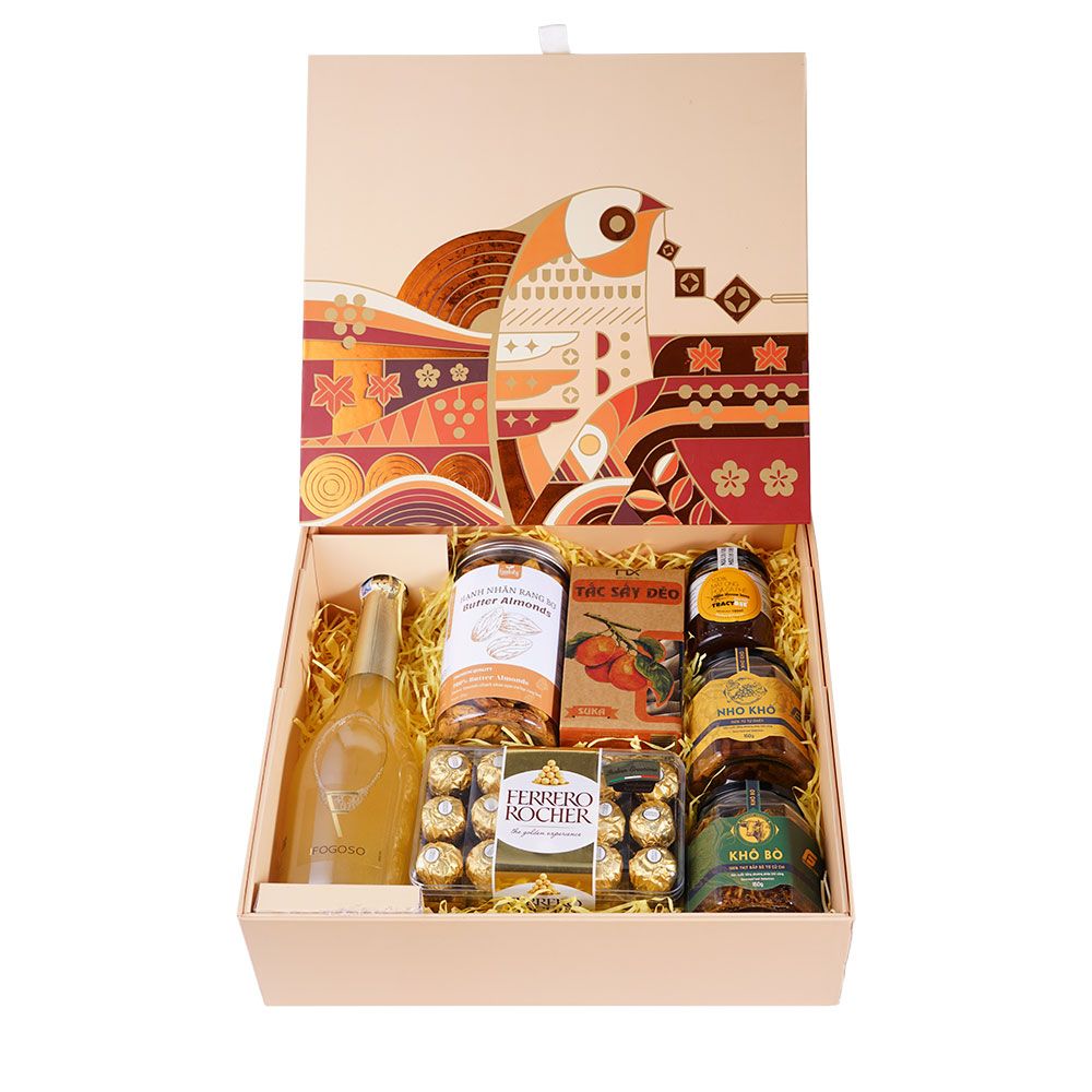 Hộp quà Hamper Sparkling Fogoso Oro 2025