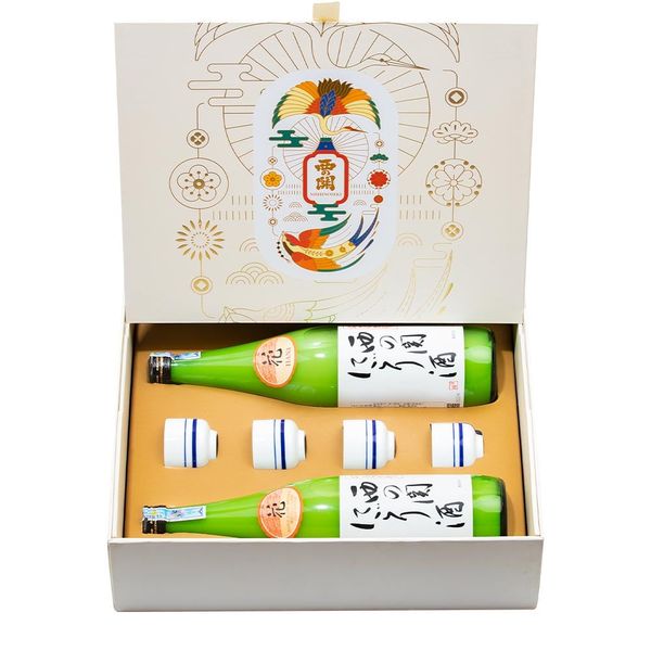 Hộp quà Sake Nishino Seki Nigori Zake