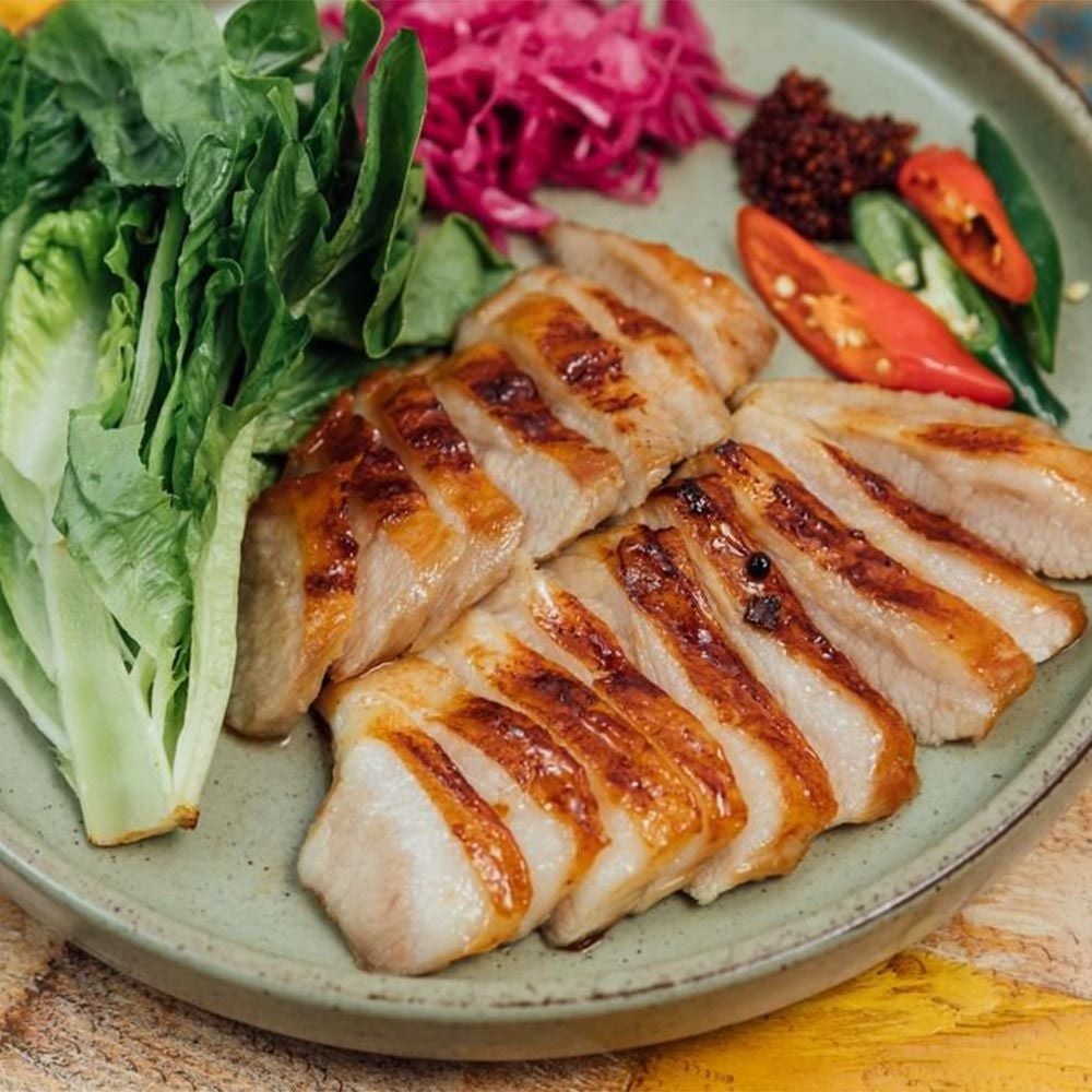 Thịt Heo Đen Iberico Nạc nọng/Diềm má Jowl Meat 300g