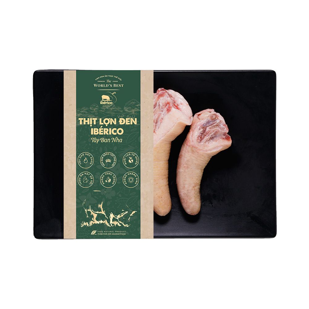 Thịt Heo Đen Iberico Đuôi Heo Short Tails 300g