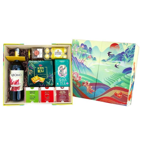 Hộp Quà Tết Tinh Hoa Hội Tụ 02 2025