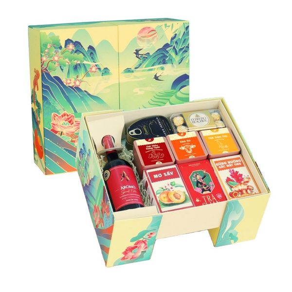 Hộp Quà Tết Tinh Hoa Hội Tụ 2025