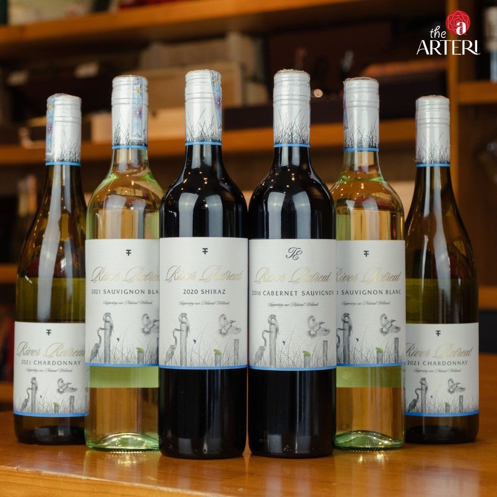 Rượu Vang Đỏ River Retreat Merlot 750ml Vang Úc Trentham Estate