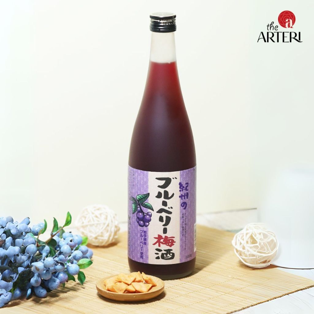 Rượu Mơ Nhật Bản Nakano Umeshu Vị Việt Quất Blueberry 720ml 12%