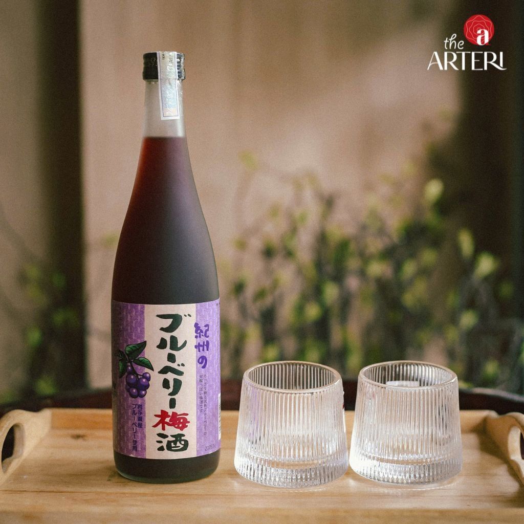 Rượu Mơ Nhật Bản Nakano Umeshu Vị Việt Quất Blueberry 720ml 12%