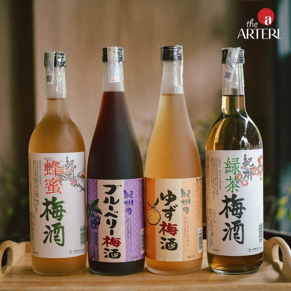 Rượu Mơ Nhật Bản Nakano Umeshu Vị Việt Quất Blueberry 720ml 12%