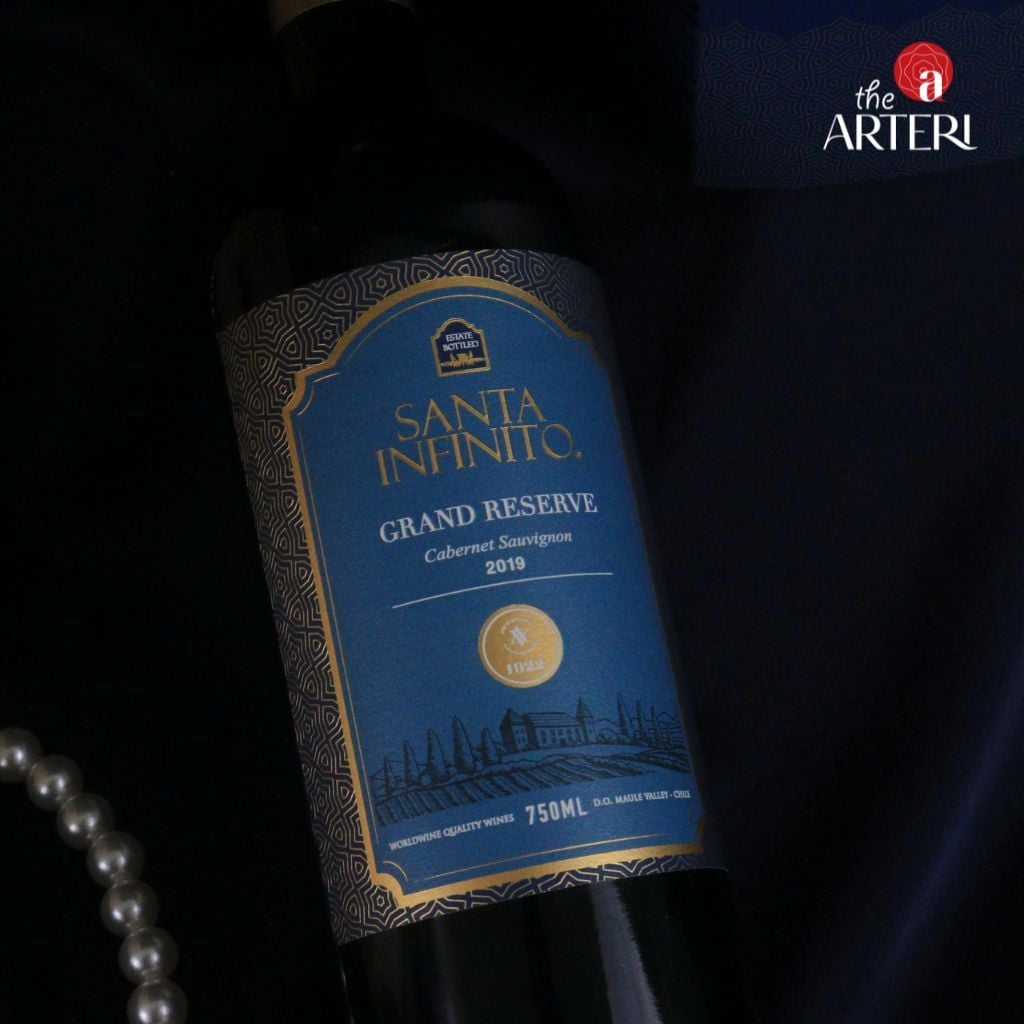 Rượu Vang Đỏ Santa Infinito Grand Reserve Cabernet Sauvignon 750ml Vang Chile Viña Aromo