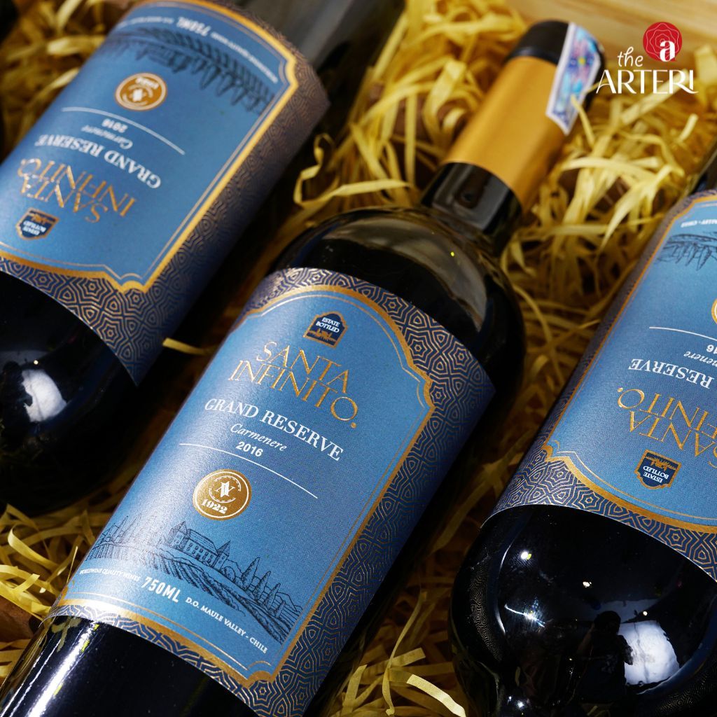 Rượu Vang Đỏ Santa Infinito Grand Reserve Carmenere 750ml Vang Chile Viña Aromo