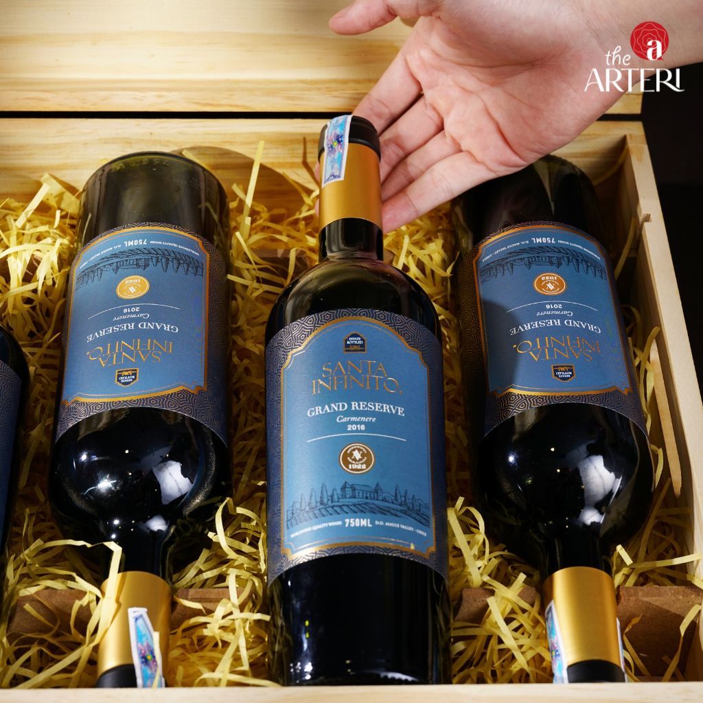 Rượu Vang Đỏ Santa Infinito Grand Reserve Carmenere 750ml Vang Chile Viña Aromo