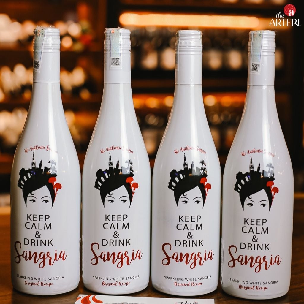 Rượu Vang Sủi Sparkling White Sangria 750ml Vang Tây Ban Nha Bodegas Verdúguez