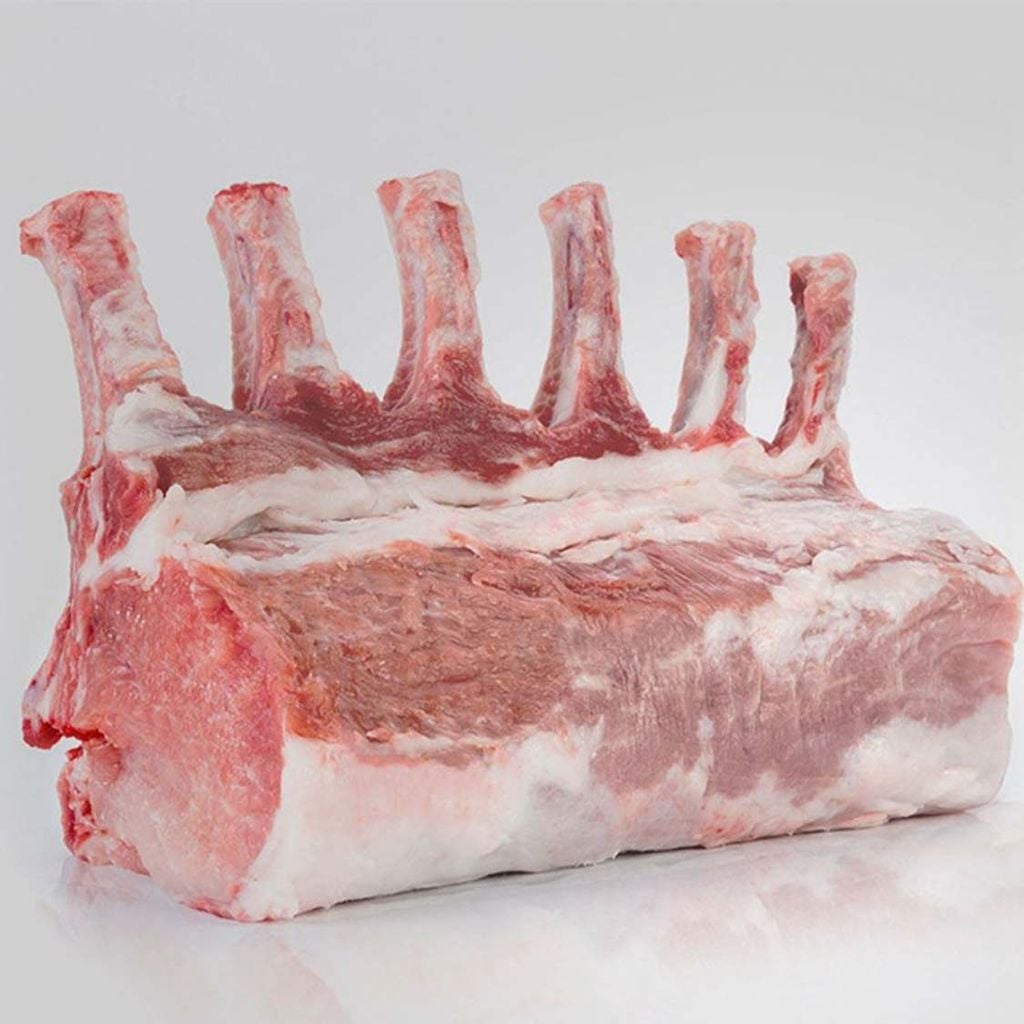 Thịt cốt lếch heo đen Iberico Deraza French Rack Nguyên khối