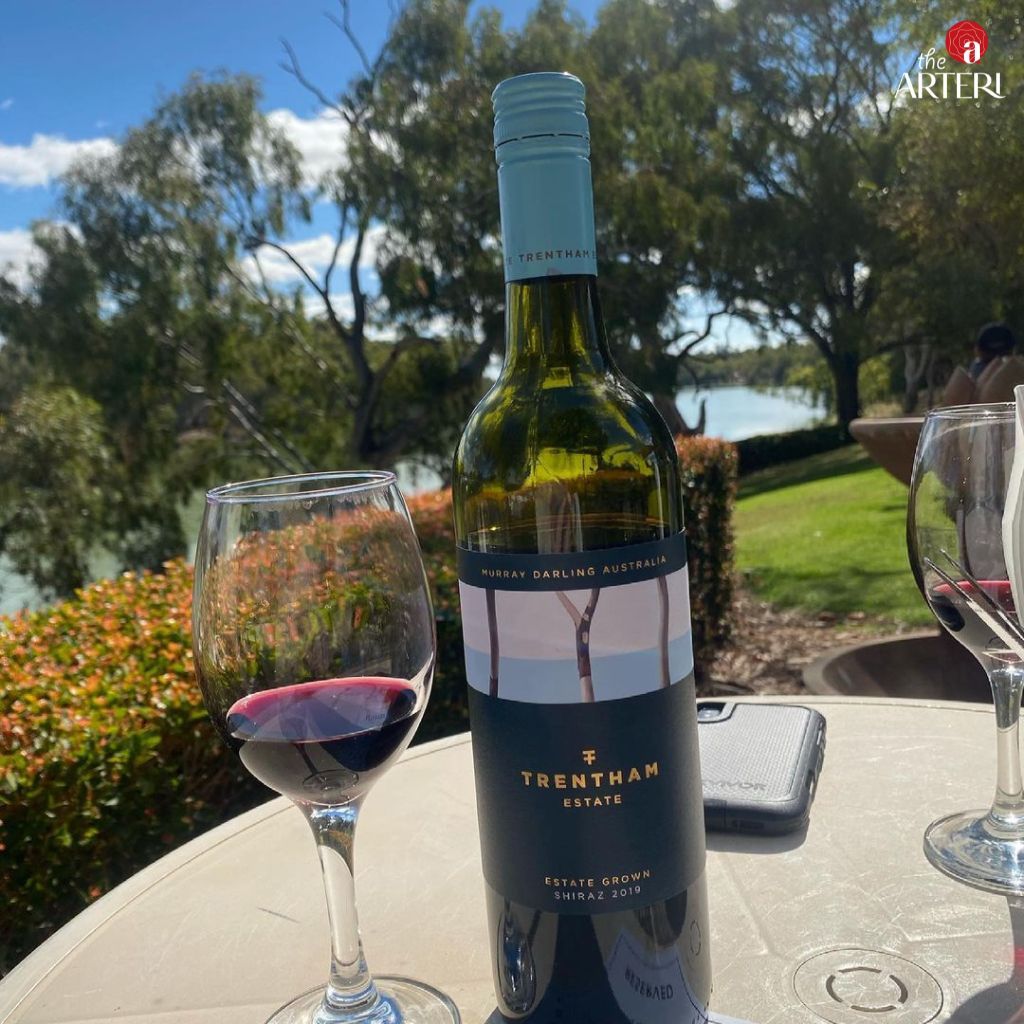 Rượu Vang Đỏ Estate Shiraz 750ml Vang Úc Trentham Estate