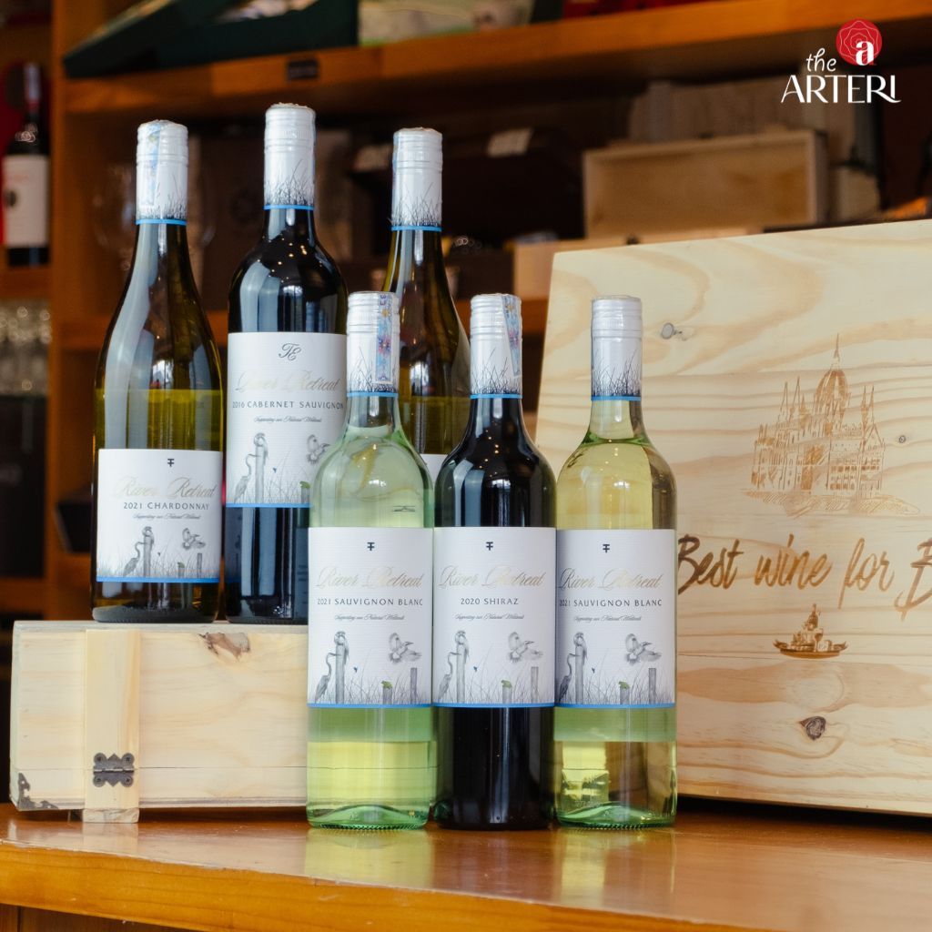 Rượu Vang Đỏ River Retreat Shiraz 750ml Vang Úc Trentham Estate