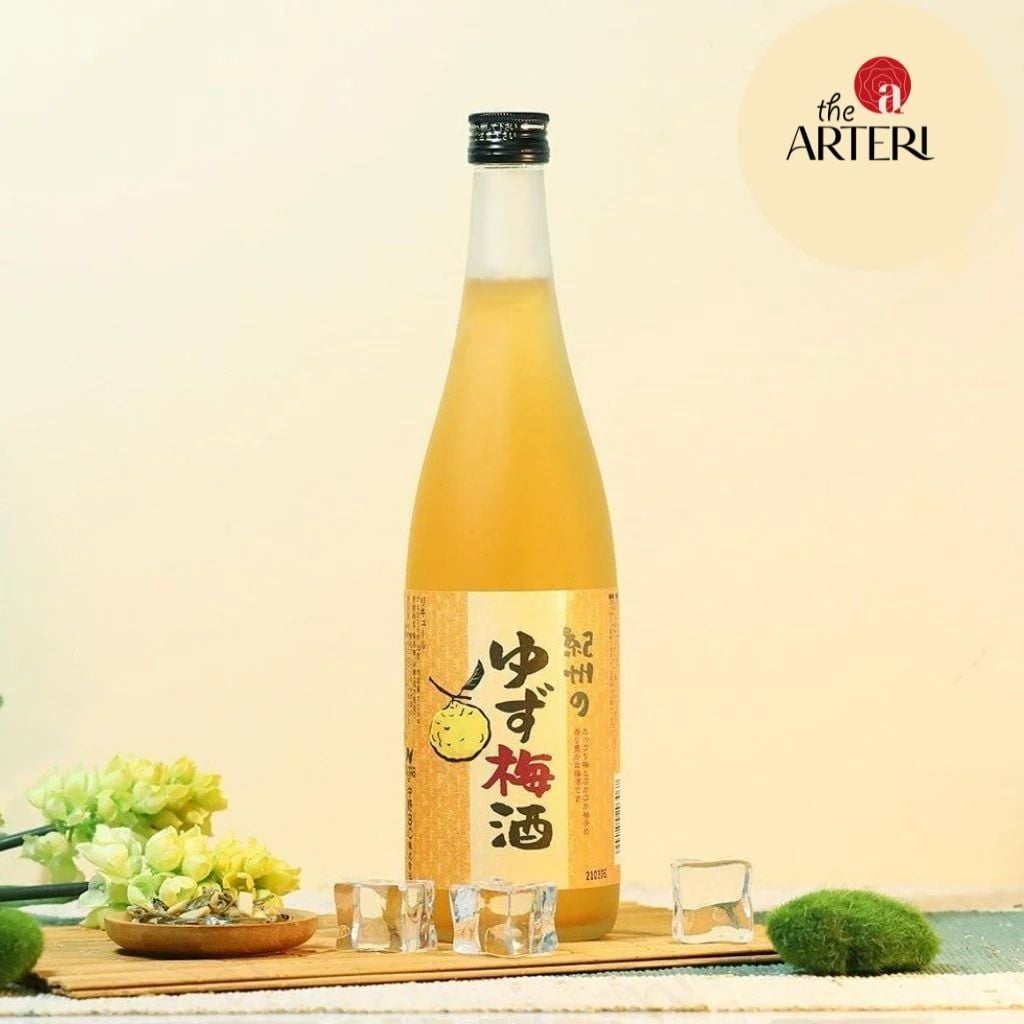 Rượu Mơ Nhật Bản Nakano Umeshu Yuzu Vị Chanh Nhật 720ml 12%