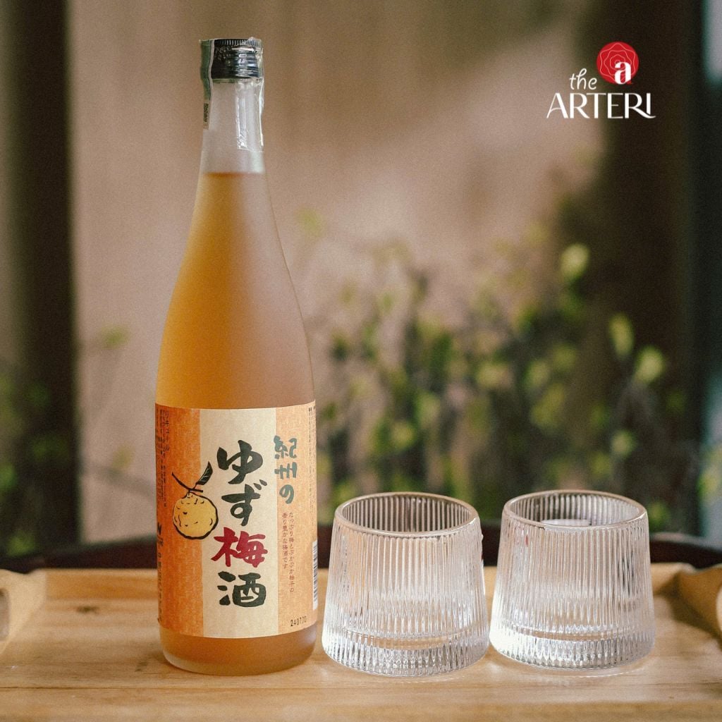 Rượu Mơ Nhật Bản Nakano Umeshu Yuzu Vị Chanh Nhật 720ml 12%
