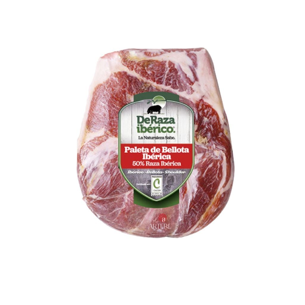 Đùi Trước Heo Muối Iberico Bellota 36 Tháng Không Xương Nguyên Khối DeRaza