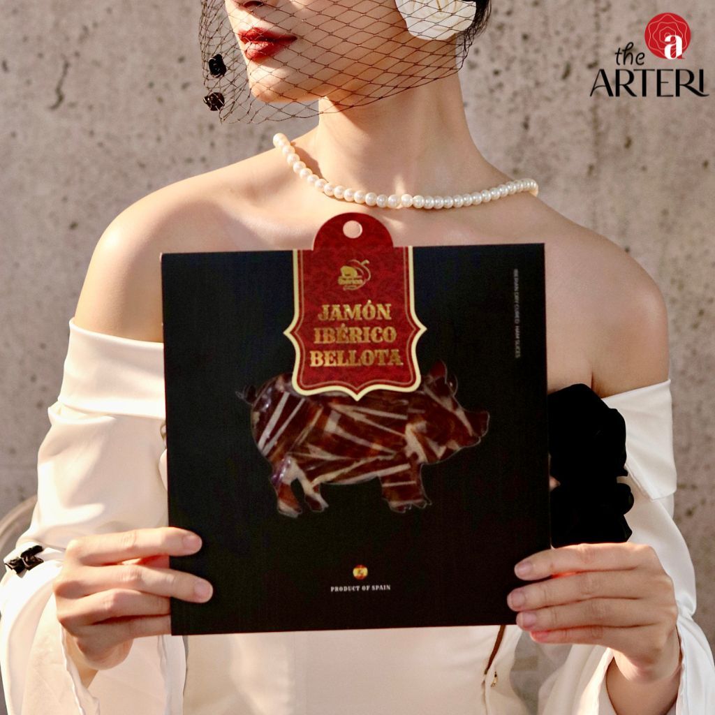 Đùi Sau Heo Muối Iberico Bellota 36 Tháng Gói Cắt Lát 50/100g