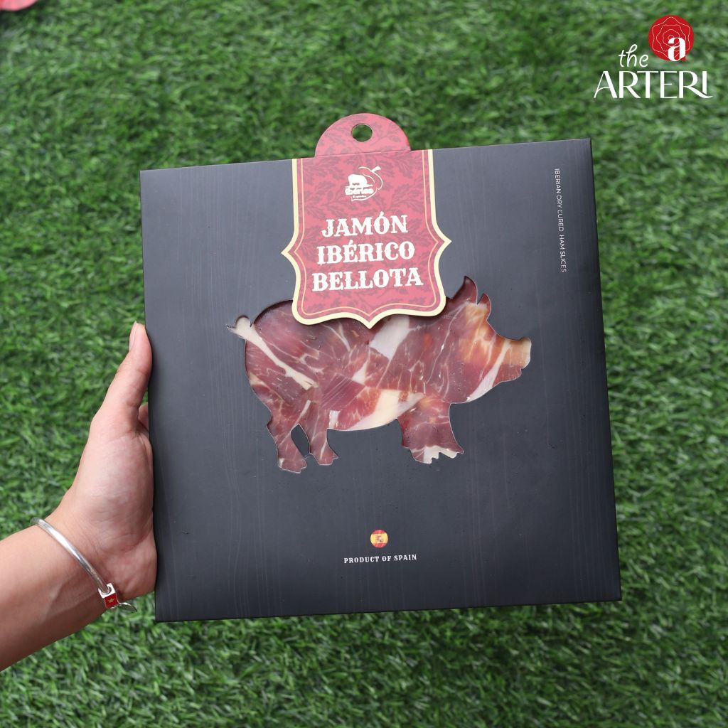 Đùi Sau Heo Muối Iberico Bellota 36 Tháng Gói Cắt Lát 50/100g