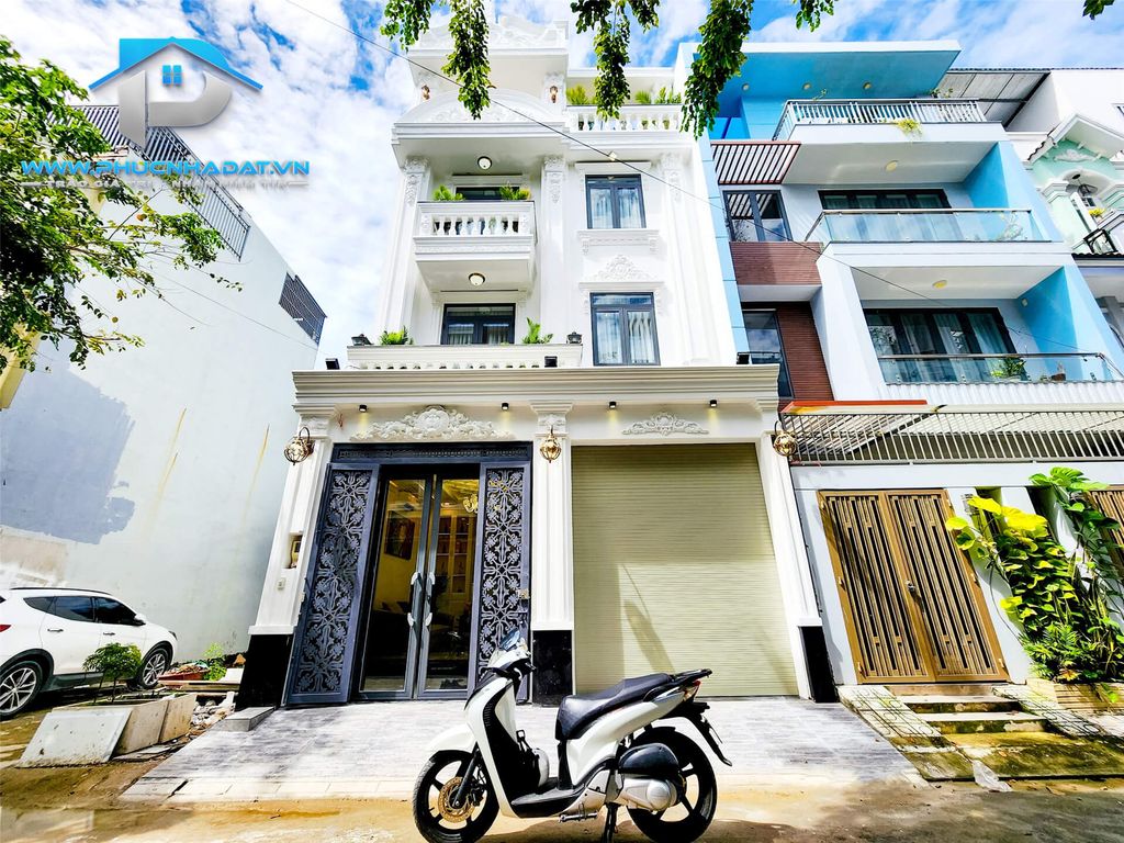 Siêu Biệt Thự Tân Cổ Điển Khu Dân Cư Anh Tuấn Green Riverside Nhà Bè