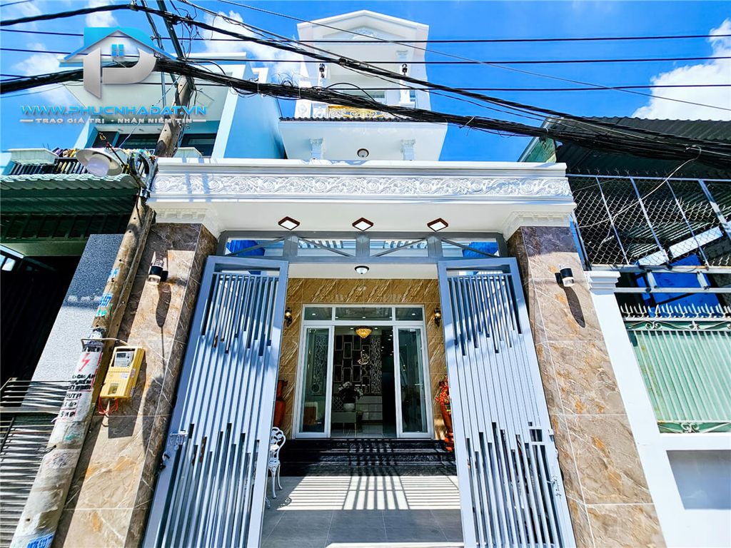 Bán Nhà Mới Đẹp Mặt Tiền Hẻm 2020 Huỳnh Tấn Phát Nhà Bè