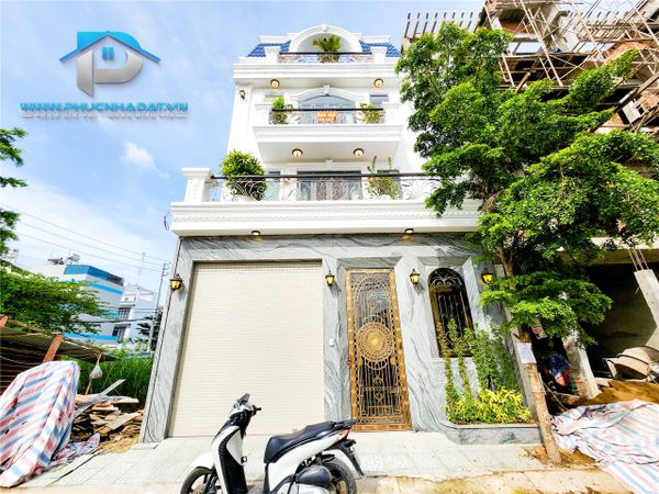 Biệt Thự Tân Cổ Điển Khu Dân Cư Anh Tuấn Green Riverside Nhà Bè