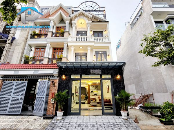 Bán Nhà Phố Cổ Điển Khu Dân Cư Anh Tuấn Green Riverside Nhà Bè