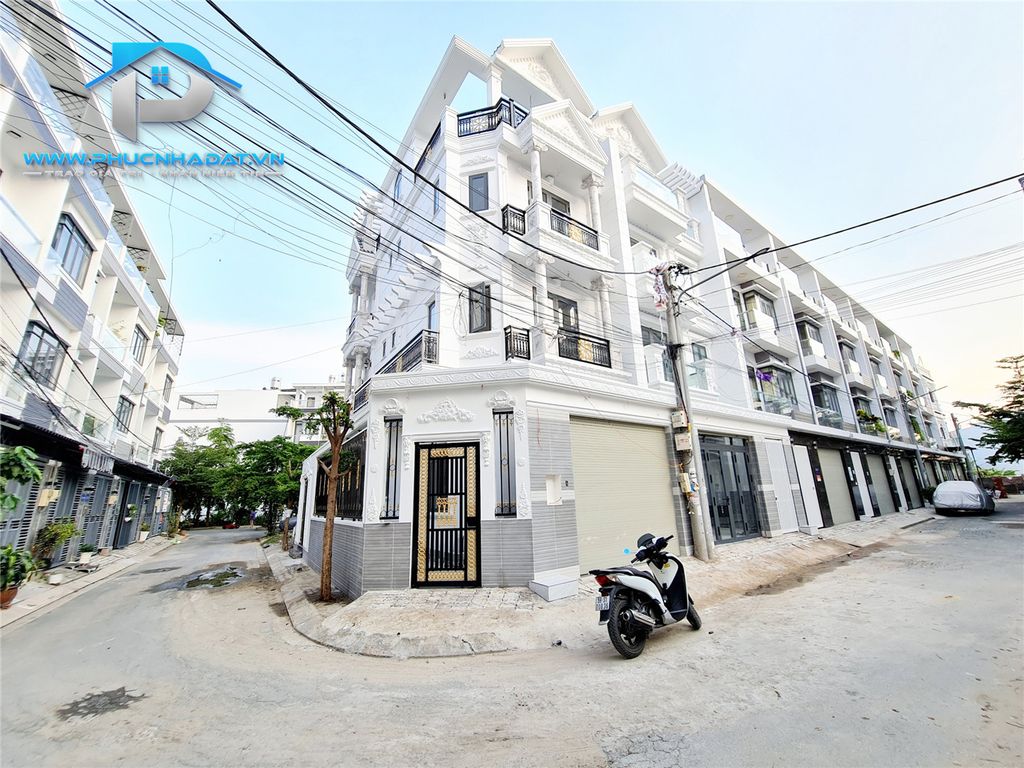 Biệt Thự Góc 2 Mặt Tiền Khu Dân Cư Petechim Huỳnh Tấn Phát