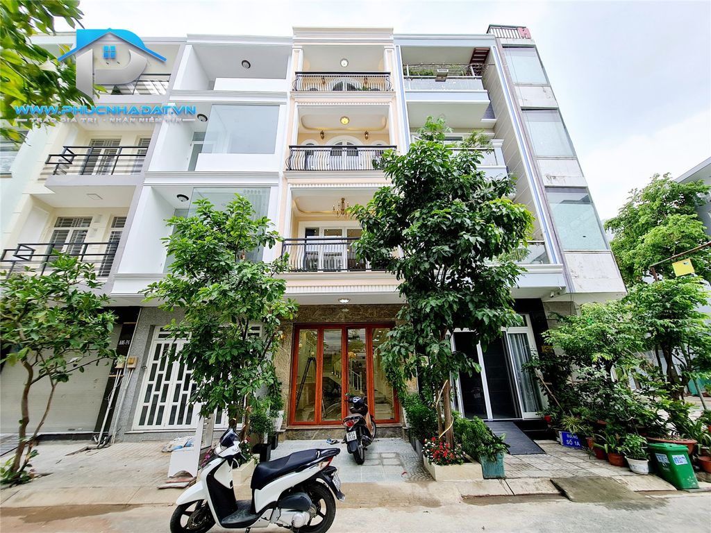 Nhà Phố Tuyệt Đẹp Khu Công Ích Quận 7 Phạm Hữu Lầu