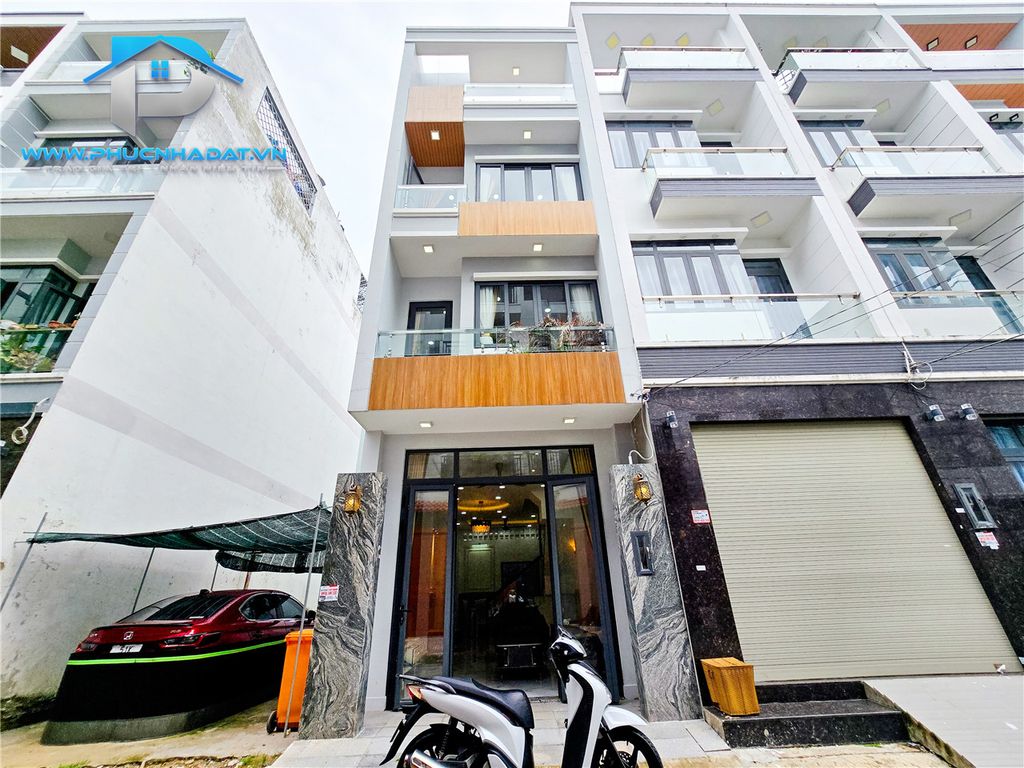 Nhà Phố Hiện Đại Đường Xe Hơi Khu Dân Cư Đông Bộ The Sun Nhà Bè