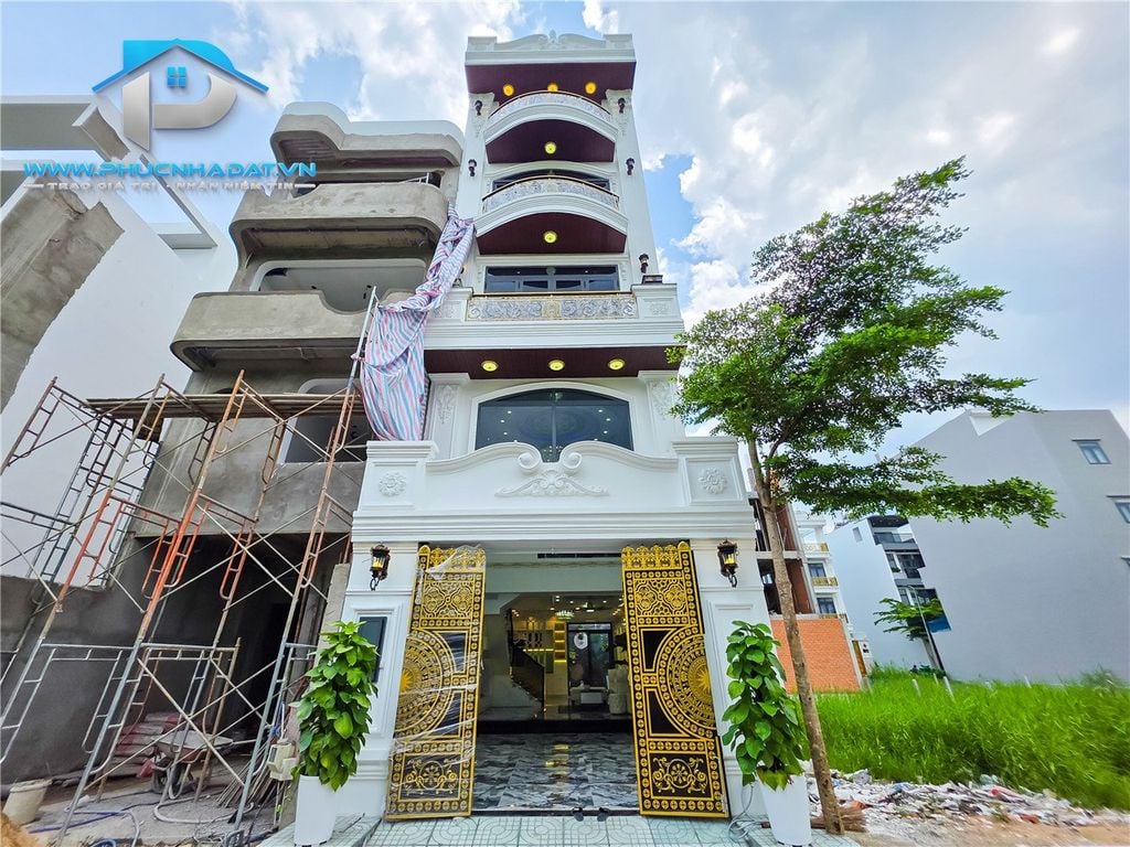Nhà Phố Tân Cổ Điển Đồng Bộ Sang Trọng Đường Lê Văn Lương Phước Kiển Nhà Bè