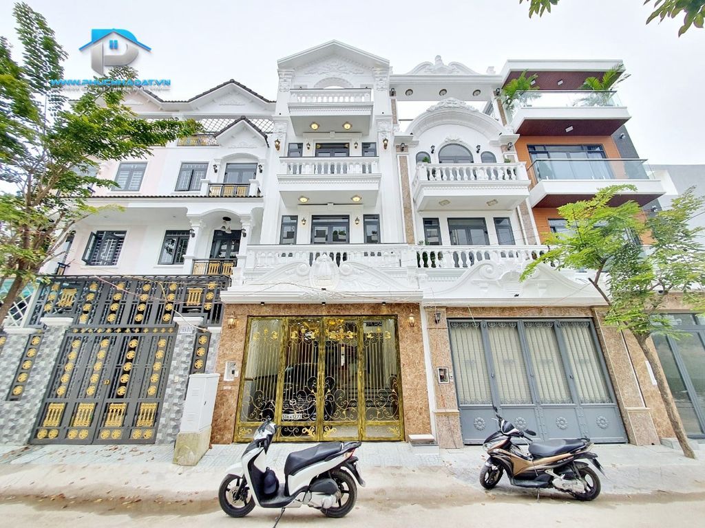 Nhà Phố Cổ Điển Khu Dân Cư Anh Tuấn Green Riverside Nhà Bè