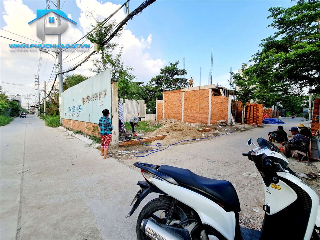 Đất Góc 2 Mặt Tiền Khu Dân Cư Petechim Huỳnh Tấn Phát Nhà Bè