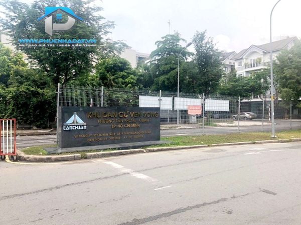 Bán Lô Biệt Thự Góc 2 Mặt Tiền Khu Dân Cư Ven Sông Quận 7