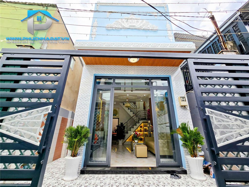 Bán Nhà Sổ Hồng Riêng Mới Đẹp Hẻm 1716 Huỳnh Tấn Phát Nhà Bè