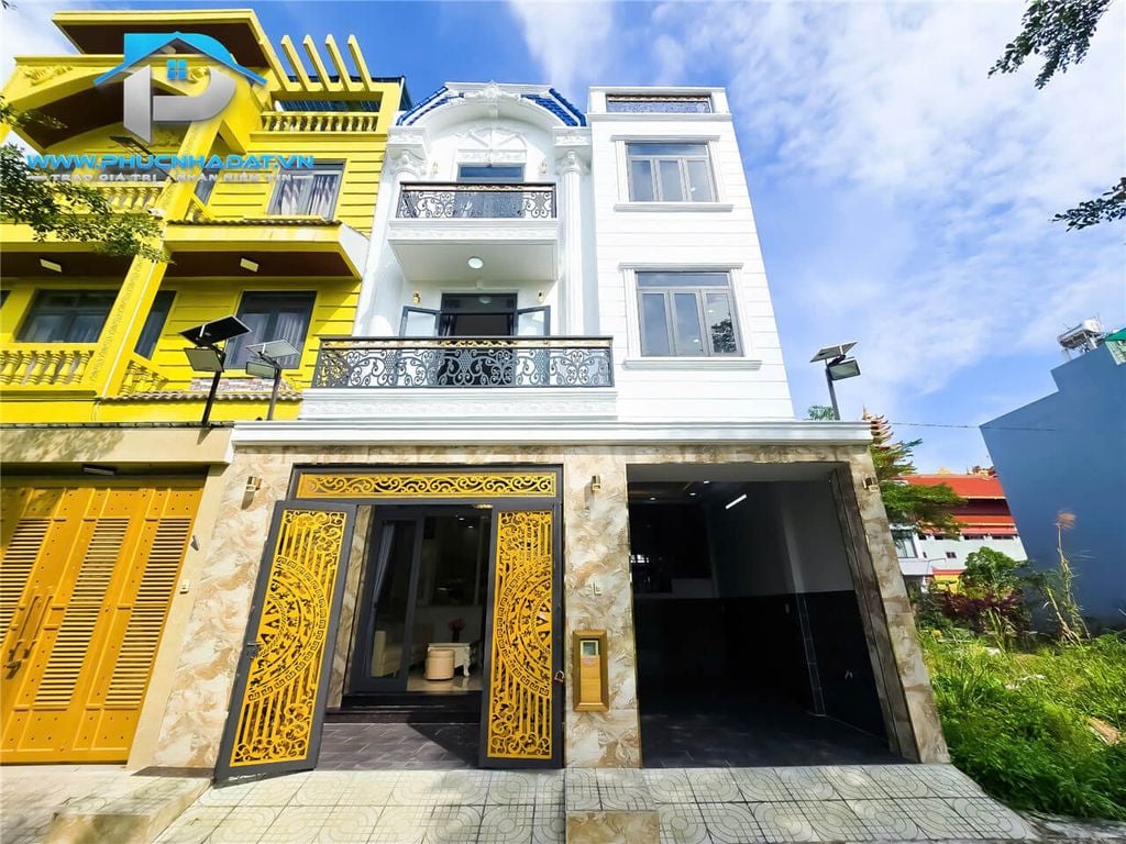 Nhà Phố Cổ Điển Khu Dân Cư Ven Sông Nguyễn Bình Nhơn Đức Nhà Bè