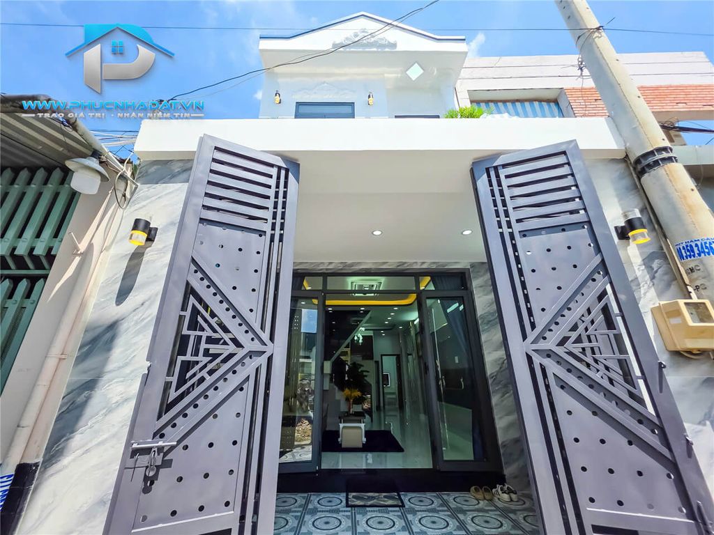 Nhà Phố Đẹp Ở Ngay Đường Huỳnh Tấn Phát Phú Xuân Nhà Bè
