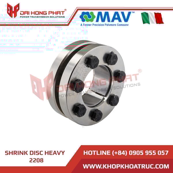 THIẾT BỊ BÓP TRỤC MAV 2208 HẠNG NẶNG – SHRINK DISC HEAVY