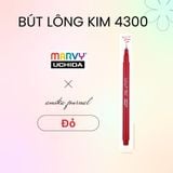  Viết Lông Kim Marvy Uchida Le Pen 4300 trang trí sổ tay, bullet journal, lưu bút, ghi chép thông dụng 