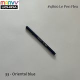  Bút lông đầu cọ linh hoạt Le Pen Flex MARVY 4800 trang trí sổ tay, bullet journal, lưu bút, album, calligraphy 