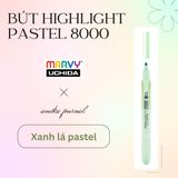  Bút dạ quang MARVY 8000 màu pastel trang trí sổ tay, bullet journal, lưu bút, ghi chép thông dụng 