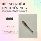  Bút gel có nắp Marvy Uchida 700G ngòi 0.7mm trang trí sổ tay, bullet journal, lưu bút, album 