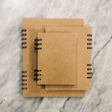  Sổ lò xo 11x14,7 cm (xấp xỉ A6) - Bìa trơn 