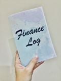  Sổ Kế hoạch Quản lý Thu chi - Finance Log (tặng 1 set sticker trang trí) - xấp xỉ B6 