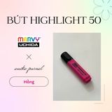  Bút dạ quang Marvy Uchida 50 trang trí sổ tay, bullet journal, lưu bút, ghi chép thông dụng 