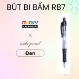  Bút bi bấm mực Đức MARVY RB7 ngòi 0.7mm ghi chép thông dụng sổ tay, bullet journal, lưu bút 