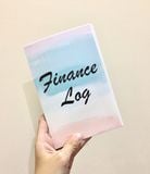  Sổ Kế hoạch Quản lý Thu chi - Finance Log (tặng 1 set sticker trang trí) - xấp xỉ B6 