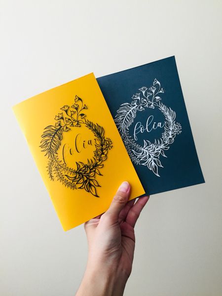  Sổ tay thiết kế Vintage Plant - Ruột giấy trắng (xấp xỉ B6) 