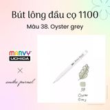  Bút lông đầu cọ mềm Marvy 1100 trang trí sổ tay, bullet journal, lưu bút, calligraphy và vẽ 